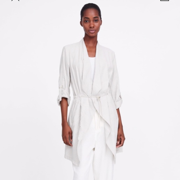 Zara Jackets & Blazers - Zara jacket In SAND